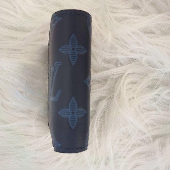 SOLD! BNWT LV Monogram Shadow Multiple Wallet in Rare Navy (Full Inclusion) - Picture 8 of 16